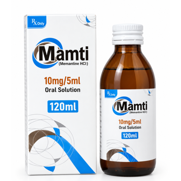 Mamti Oral Solution 10mg/5ml 120ml (Memantine HCl)