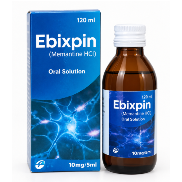 Ebixpin Oral Solution 120ml (Memantine HCl)